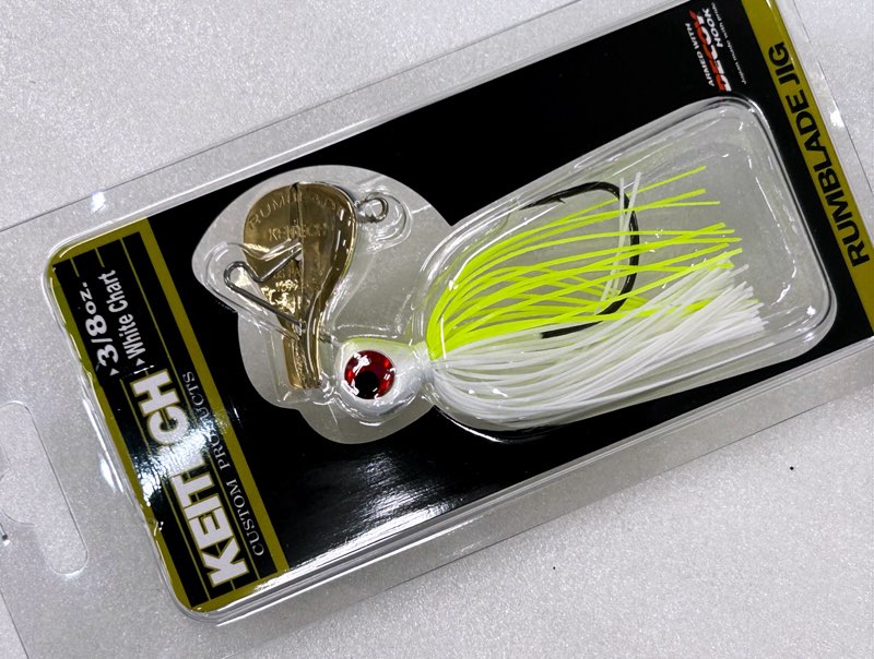 RUMBLADE JIG 3/8oz White Chart